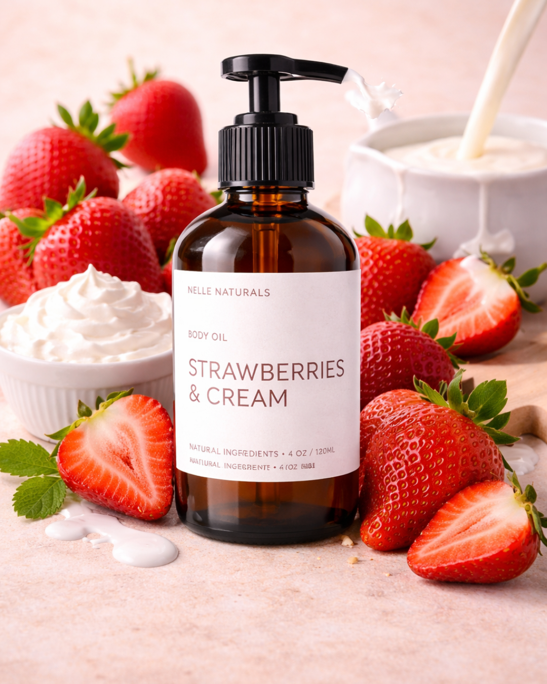 Strawberries N Cream Body Oil