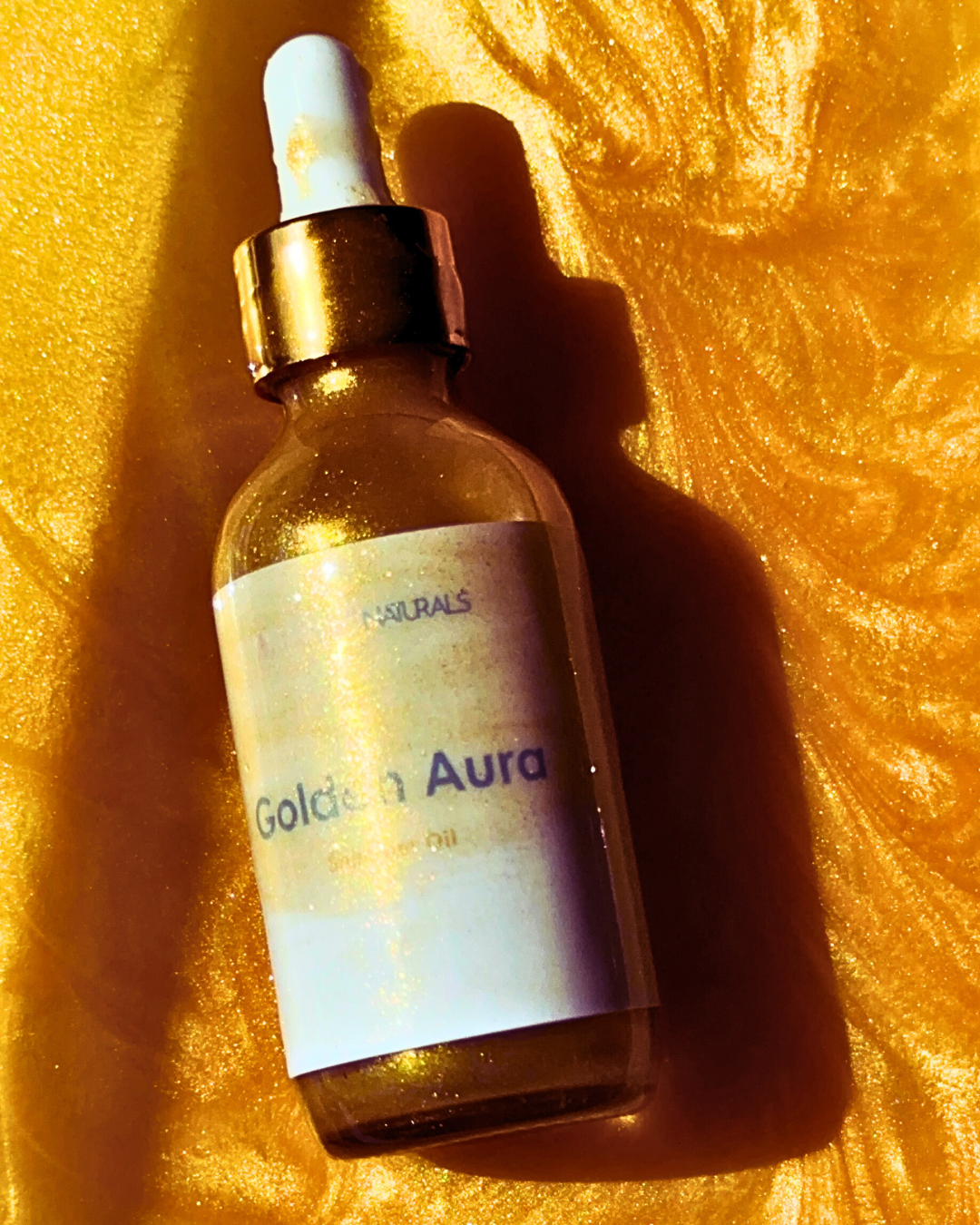 Golden Aura Shimmer Oil