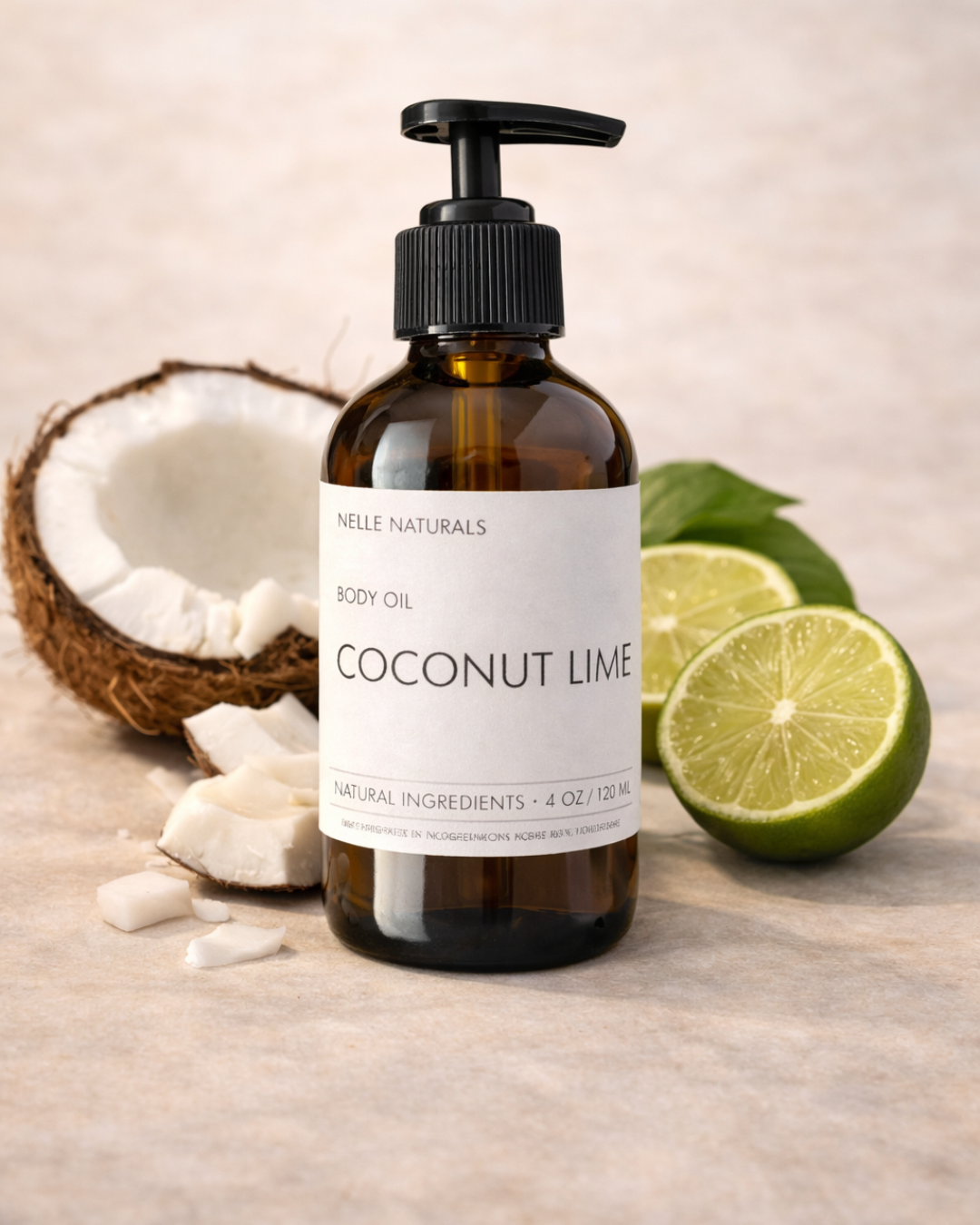 Coconut Lime Body Oil