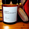 Grey Sweatpants Candle